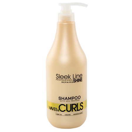 STAPIZ Szampon do włosów  kręconych WAVES&CURLS - 1000ml