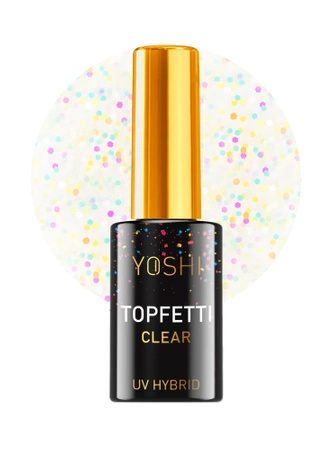 YOSHI Top hybrydowy TOPFETTI CLEAR - 10ml - TOPFETTI CLEAR