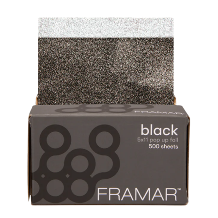 FRAMAR Folia aluminiowa w paskach BACK IN BLACK - 500szt