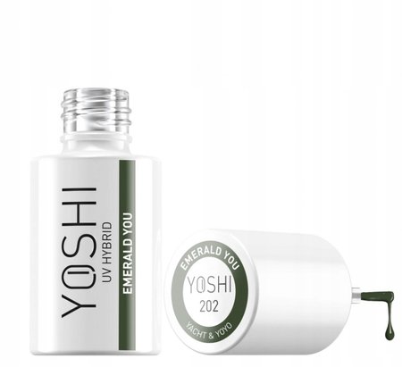 YOSHI Lakier hybrydowy Emerald You 6ml – 202