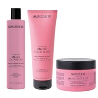 SELECTIVE Zestaw Szampon + Odżywka + Maska do włosów farbowanych COLOR BLOCK 275ml + 250ml + 200ml