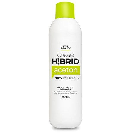 CLAVIER Aceton do paznokci zmywacz H!brid - 1000ml