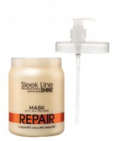 STAPIZ Maska do włosów REPAIR - 1000ml + Pompka