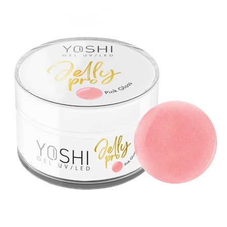 YOSHI Żel budujący Jelly PRO - Pink Gloss  - 15ml