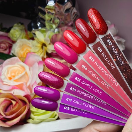 YOSHI Lakier hybrydowy Wild Love 6ml – 611