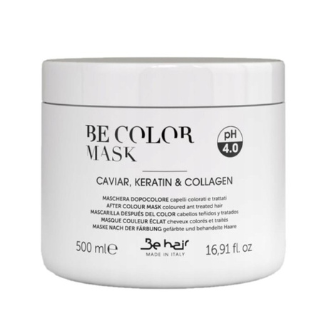 BE HAIR Maska do włosów farbowanych - 500ml