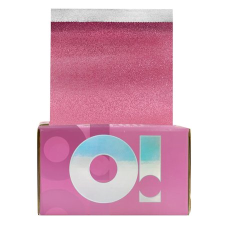 O! TOOLS Folia ryflowana w arkuszach PINK CHICK - 500 sztuk