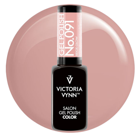 VICTORIA VYNN Lakier hybrydowy Beige Glow 091 - 8ml