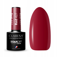 CLARESA Lakier hybrydowy RED 427 - 5g