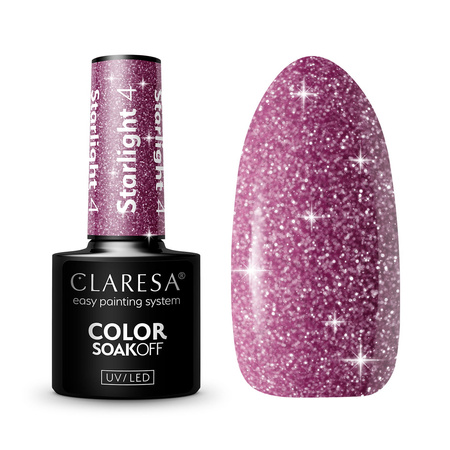 CLARESA Lakier hybrydowy STARLIGHT 4 - 5g