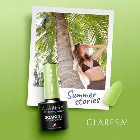 CLARESA Lakier hybrydowy SUMMER STORIES 3 - 5g