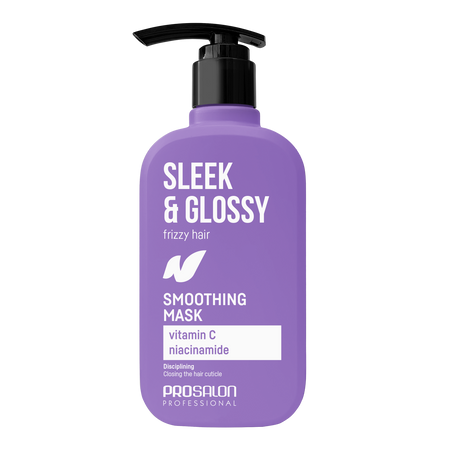 CHANTAL Zestaw wygładzający do włosów SLEEK & GLOSSY - 2x375ml + 100ml