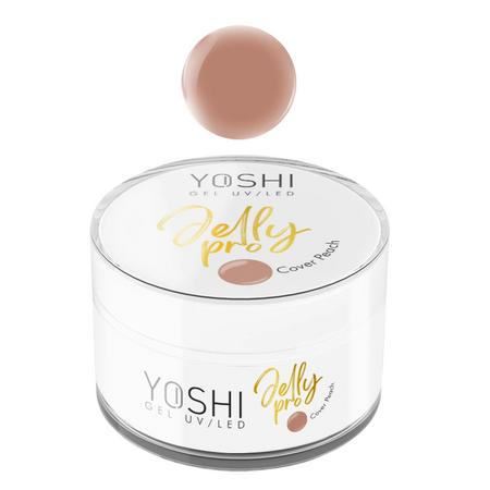 YOSHI Żel budujący Jelly PRO Cover Peach - 50ml - DUŻY
