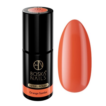 BOSKA NAILS Lakier hybrydowy Orange Samba 475 - 6ml