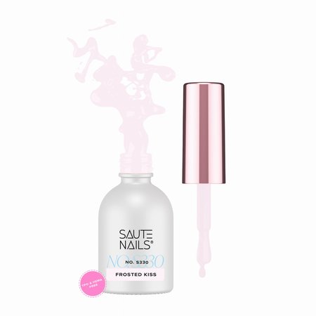 SAUTE NAILS Lakier hybrydowy S330 FROSTED KISS - 8ml