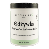 BIOELIXIRE Odżywka do włosów farbowanych - 950ml - UWAGA! DOBRZE ZABEZPIECZYĆ PRZED WYLANIEM