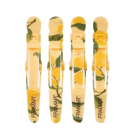 FRAMAR Klipsy do włosów LIMONCELLO 4 szt. - CL-GG-LIMO