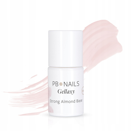 PB Nails Baza hybrydowa Strong Almond Base - 10ml