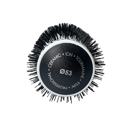 FOX Szczotka do modelowania Round Brush - 53mm BIAŁA