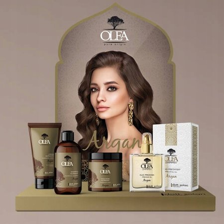 DOTT SOLARI Szampon + Maska do włosów z olejkiem arganowym GiftBox - 2x250ml