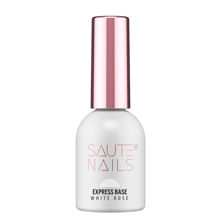 SAUTE NAILS Baza hybrydowa EXPRESS BASE - White Rose - 8ml