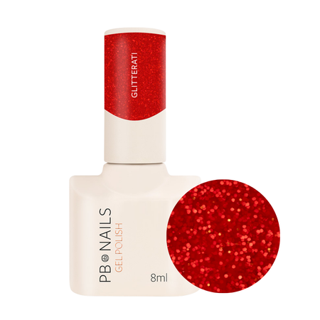 PB NAILS Lakier hybrydowy GLITTERATI 521 - 8ml