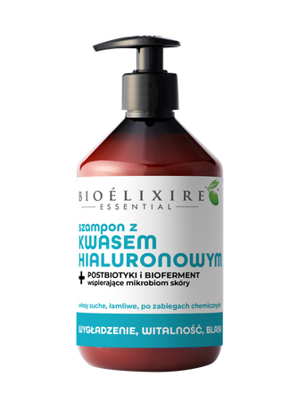 BIOELIXIRE Szampon do włosów KWAS HIALURONOWY - 500ml