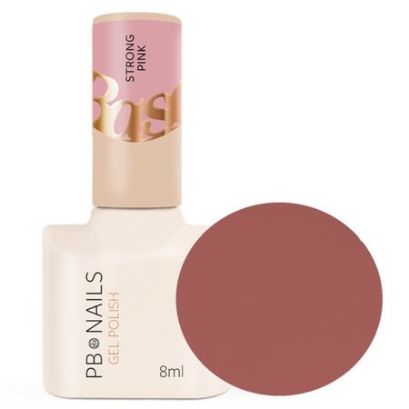 PB NAILS Baza hybrydowa STRONG PINK - 8ml