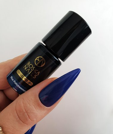 BOSKA NAILS Lakier hybrydowy Blue Policewoman 355 - 6ml