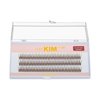 MUA STORE Kępki rzęs jedwabne SLIM KIM V-line - 12mm - BRĄZOWE