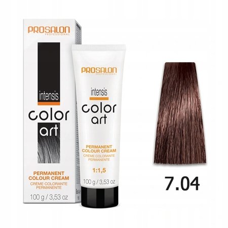 CHANTAL COLOR ART Farba do włosów 7,04 - 100ml