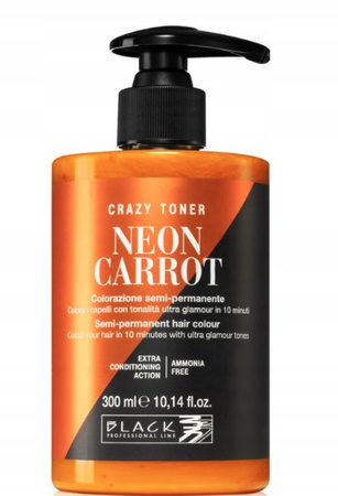 BLACK Toner do włosów NEON CARROT - 300ml