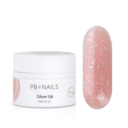 PB NAILS Żel budujący do paznokci Glow Up - Neutral - 50g