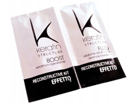 EDELSTEIN Zestaw do regeneracji włosów KERATIN STRUCTURE BOOST - 2x12ml