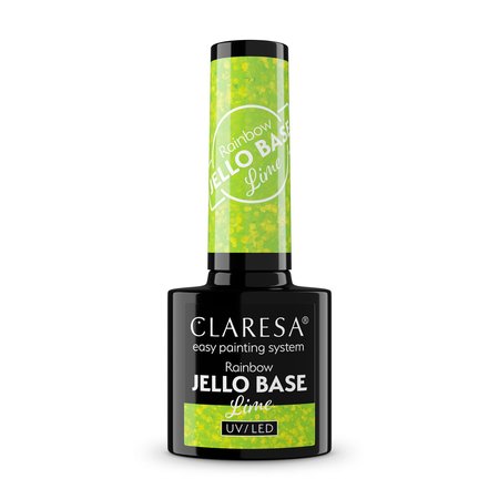 CLARESA Baza hybrydowa JELLO BASE - LIME - 5g