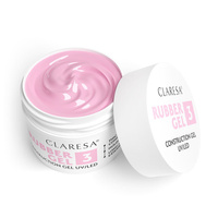 CLARESA Żel budujący do paznokci RUBBER GEL 3 - 90g