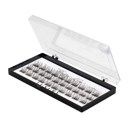 MUA STORE Kępki rzęs FLUFFY KIM W-line skręt C - 12mm