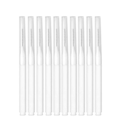 NAIL4U Szczoteczki do laminacji brwi - Białe - 10 sztuk