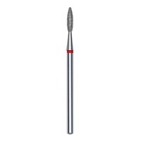 STALEKS Frez diamentowy PŁOMYK czerwony EXPERT 2,1/8mm - FA10R021/8