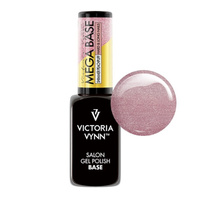 VICTORIA VYNN Baza hybrydowa MEGA BASE Shimmer Peachpuff - 8ml