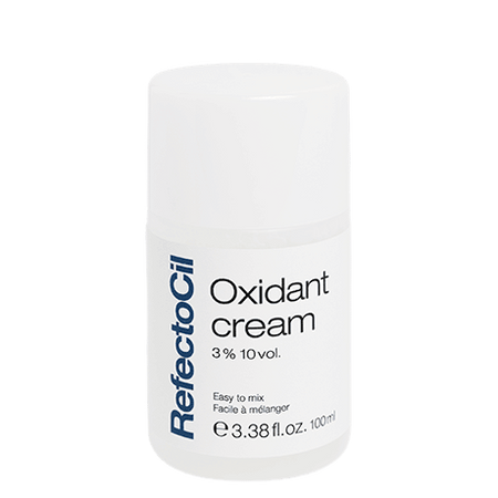 REFECTOCIL Henna żelowa CZARNA 1 + Woda 3% w kremie + Pędzelek + Kieliszek