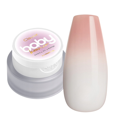 CLAVIER Żel do zdobień paznokci Paint gel Baby Boomer 3w1 B01 BLOOM - 3g