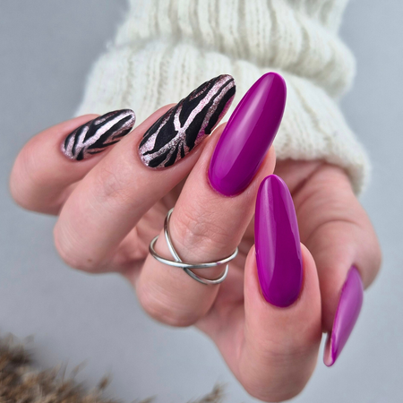 YOSHI Żel do zdobień paznokci Paint Gel Platinum Rose - 5ml