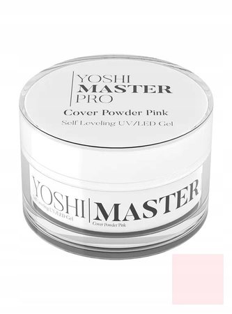 YOSHI Żel budujący Master PRO - Cover Powder Pink 50ml - DUŻY
