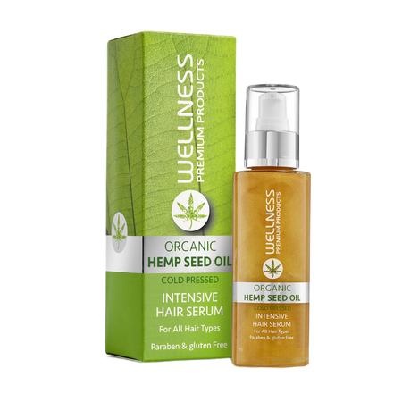 WELLNESS Serum do włosów HEMP SEED OIL - 100ml