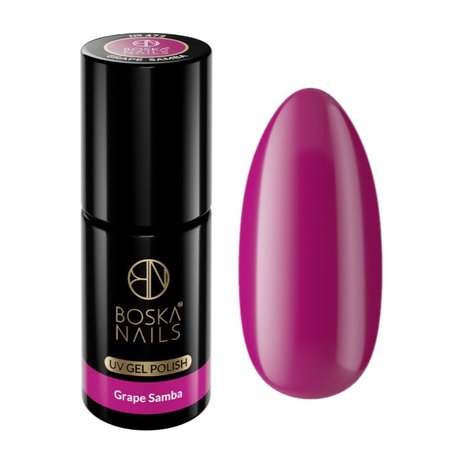 BOSKA NAILS Lakier hybrydowy Grape Samba 472 - 6ml