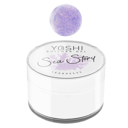 YOSHI Żel budujący do paznokci SEA STORY - Seabreeze - 15ml - MAŁY