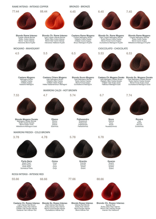 TREND TOUJOURS Farba do włosów - Red Irise Brown/Czerwono Irysowy Brąz - 4.62 - 100ml