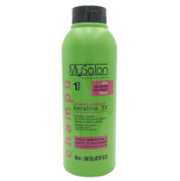 MYSALON Szampon do włosów z potrójną keratyną - 500ml