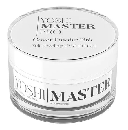 YOSHI Żel budujący Master PRO - Cover Powder Pink - 15ml - MAŁY